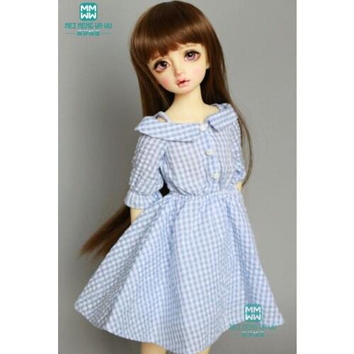 Clothes for doll fit 43cm 1/4 BJD accessories fashion strapless dress, underwear, socks