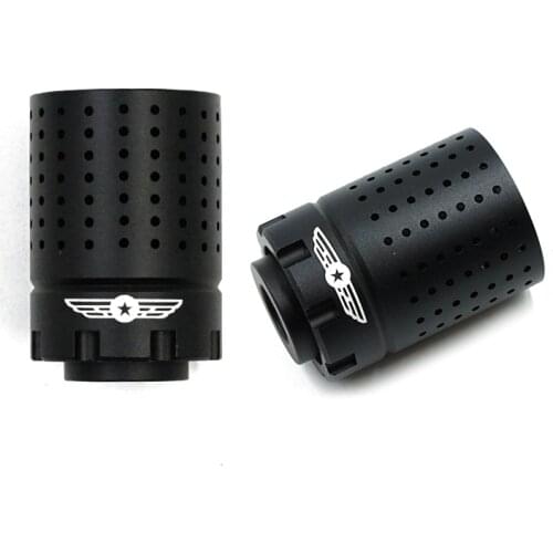 Outdoor sports Euipment CS Game Tactical accessories 19mm/14mm Diameter Decorative cap for Jinming gel ball gun DIY parts