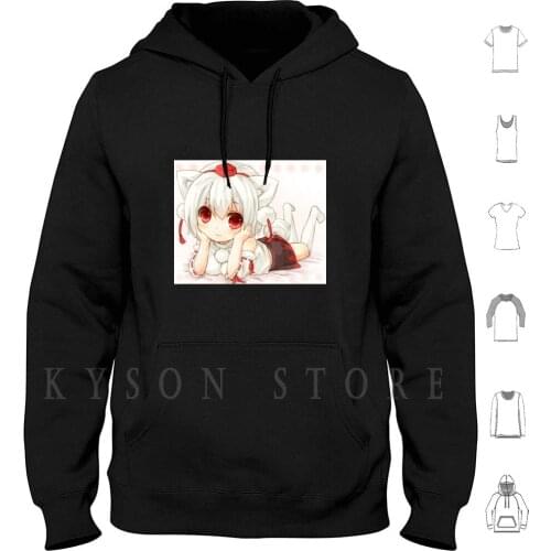 Cute Anime Wolf Girl Hoodie long sleeve Anime Cute Kawaii Loli Wolf Ears Ear Wolf Ear Fox Cat Dog