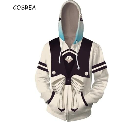 Anime Toilet-Bound Hanako-kun Hoodies Sweatshirts Yugi Hip Hop Tops Coat Nene Yashiro Jibaku Shounen Hanako kun Hooded Hoodies