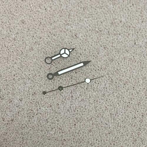 Three-pin Watch Hands with Green Luminous for NH35/NH36 Movement Watch Hands