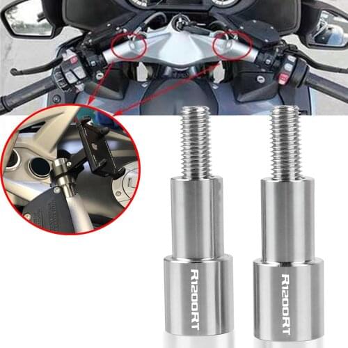 Mobile Phone Navigation Extension Rod For BMW R 1200 RT R1200RT Mobile Phone Holder Motorcycle Modification Parts With logo