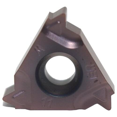 10PCS 16ERM 11W LF6018 CNC tungsten carbide thread insert for stainless steel and steel