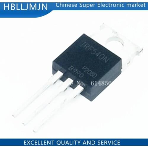 10PCS IRF540NPBF TO-220 IRF540N IRF540 Power MOSFET