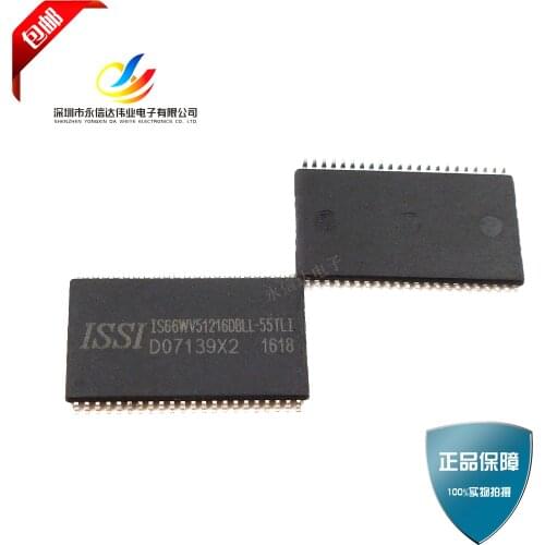 100% New&original IS66WV51216DBLL-55TLI TSOP-44 IC