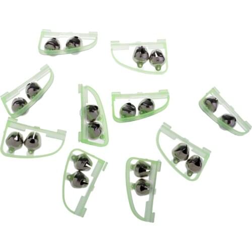 10x Eel Bells Catfish Bite Indicator Catfish Bite Detector Double Eel Bells