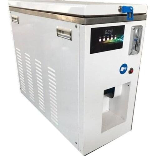 2020 popular white color 12L capacity automatic soft ice cream vending machine with good feedback