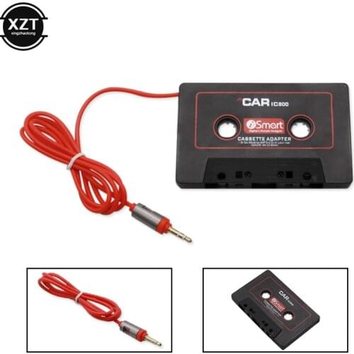 Car Cassette Tape Adapter Cassette Mp3 Player Converter with 3.5mm Jack Plug For iPod For iPhone MP3 AUX Cable CD Player