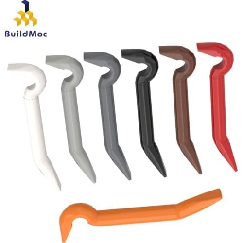 BuildMOC Compatible Assembles Particles 92585 Crowbar Building Blocks Parts DIY electric Educational Cre