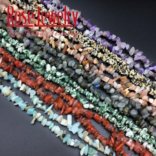 Natural Stone Beads Tourmaline Crystal Garnet Jaspers Chip Irregular 5-8 mm Beads 40 cm Strand for Jewelry Making Necklace