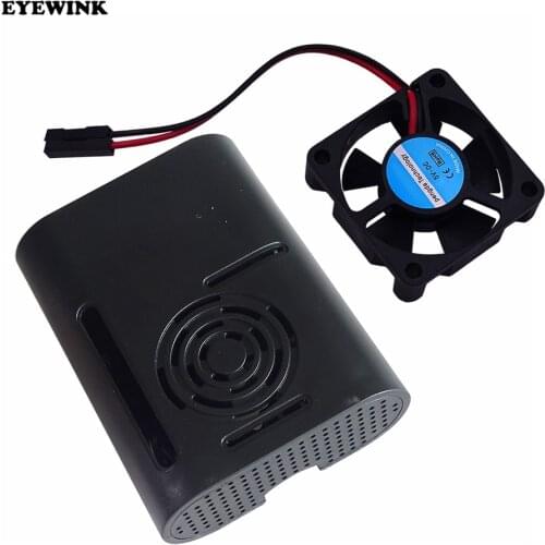 Raspberry Pi 4 Case Raspberry Pi 4b Case with Cooling Fan and Heat Sink Raspberry Pi 4 Heatsinks For Raspberry Pi 4 Model B