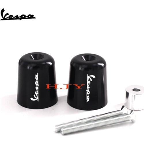 For Vespa All Vespa Model GTS LX LXV Sprint Primavera 50 125 250 300 GTS Motorcycle Motocross CNC Aluminum Bar End Handlebar