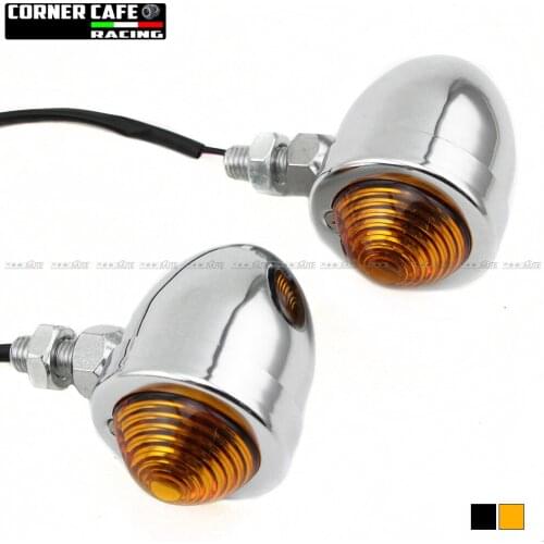 For YAMAHA VSTAR V STAR 250 650 950 1300 XVS 65 95 Cruiser Cafe Retro Metal Front Rear Turn Indicator Blinker Signal Light Bulb
