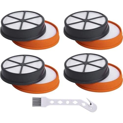 4Pack Type 90 Filters Kit for Vax Replacement Filters Premium Pre & Post Motor HEPA Filter Set for Vax Vacuum Filter