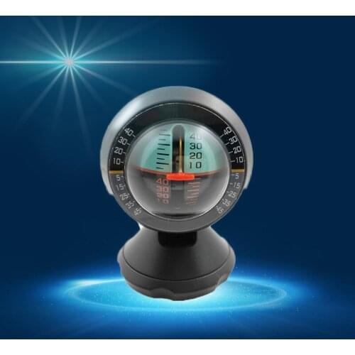 PDY-01 Car Auto Slope Meter Car Dinometer Level Measuring Instrument Slope Meter Black Durable Car Slope Meter Universal For Car
