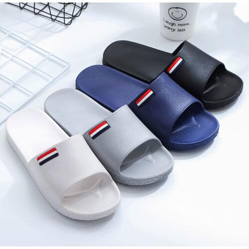 Bathroom slippers bath slippers men wear antiskid outside indoor bathroom bath lovers home soft soled plastic deodorant sandals