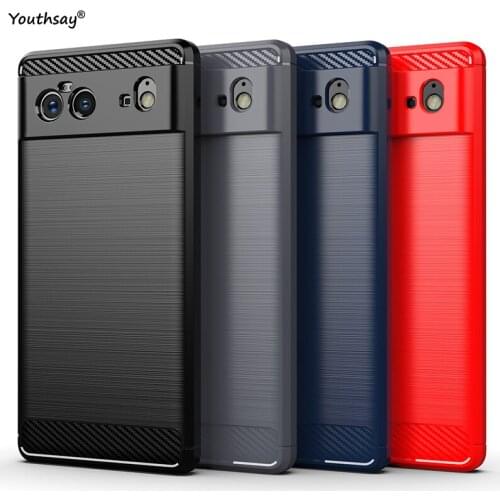 For Google Pixel 6 Case Silicone Bumper Shell Soft Rubber Protective Case For Google Pixel 6 Cover Google Pixel 6 Pro Case