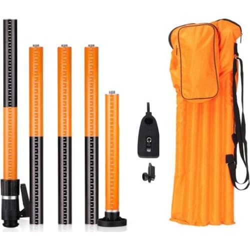 3.36M Laser Extend Bracket Pole with 1/4-Inch 5/8-Inch Interface Aluminum Alloy Telescoping Ceiling Pole For Laser Level