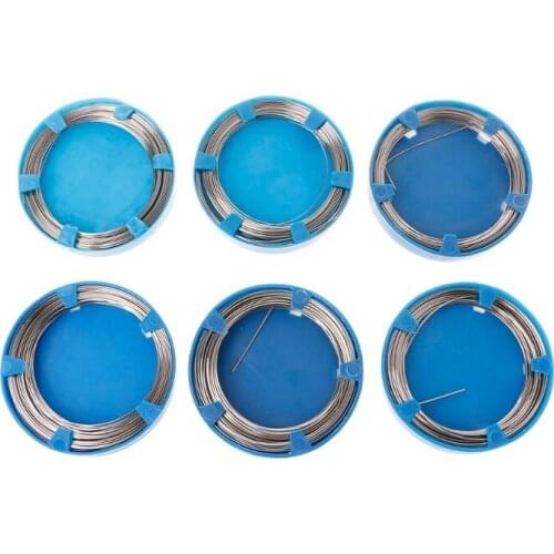 50g Dental Stainless Steel Wire For Orthodontic Teeth Instruments 0.5-1.0mm