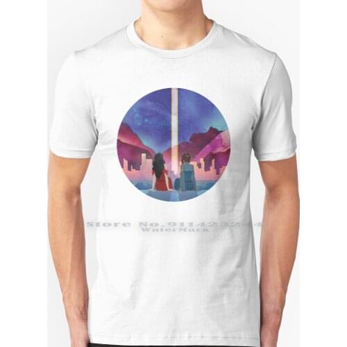 Korrasami T Shirt 100% Pure Cotton The Last Airbender A Tla Lok Korrasami Asami Sato Spirit World Republic City Love Creative