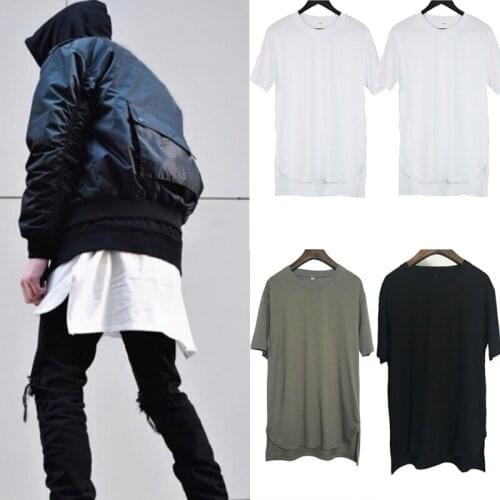 Mens Summer Short Sleeve T-shirt Solid Color Streetwear Hip Hop T Shirts Fashion Male Clothes Before swag Tshirt Tops Tee