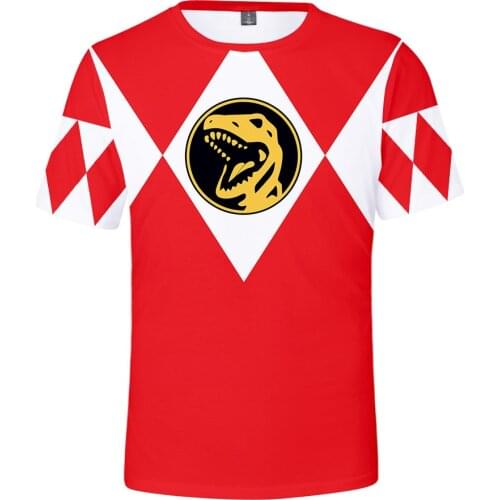 Mighty Morphin 3d printed t shirt Men Women kids 2020 New boy Harajuku Tshirt Hip hop Streetwear T-shirt top brand clothes