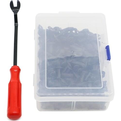 120PCS Nylon Fender Clips/Body Rivets W/ Remover For Polaris Ranger 900 xp900 Sportsman 570 RZR 170 ATV UTV Honda Suzuki LTZ400