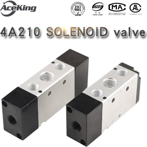 Single and double air control valve pneumatic small cylinder reversing valve 4a210-08/310-1010-410-15/220-08c pneumatic valve