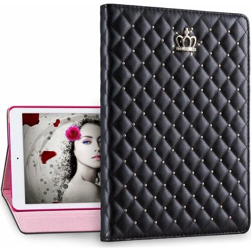 Luxury Crown Coque for iPad Air 10.5 2019 Case Smart Auto-Sleep PU Stand A2123 A2152 A2154 Cover for iPad Air 3 10.5'' 2019 Case