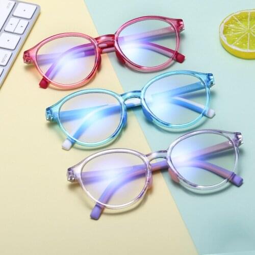 Blue Light Kids Glasses Optical Frame 2020 Children Boy Girls Computer Transparent Blocking Anti Reflective Eyeglasses UV400 NX