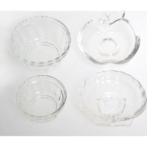 Glass Dish Montessori Materials for Life Practice Spare Items for Storage Preschool Early Educational Toys