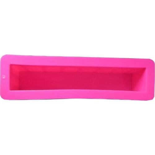 Tall 12\" Silicone Loaf Soap Mold Tall and Skinny Molds Toast Mousse Cake Tools Swirl Soap Mould Silica Gel Natural PRZY PR340