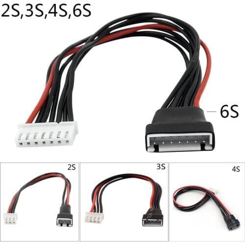 22cm RC 2S,3S,4S,6S Lipo Battery JST-EH Adapter Plug Balance Charger Cable Extension RC Drone RC Lipo Battery Balance Charger