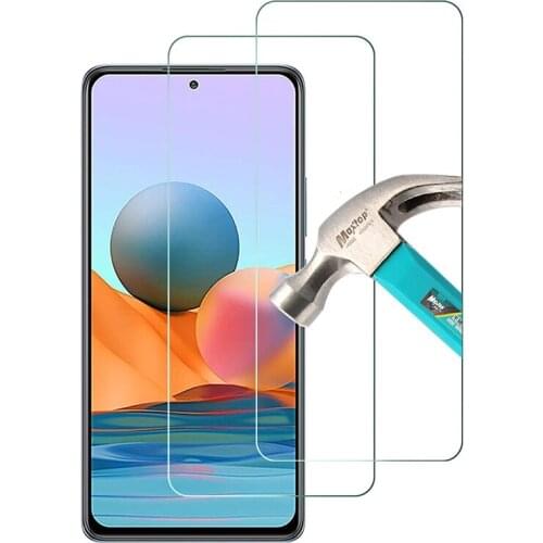 3Pcs Full HD Clear Tempered Glass Screen Protector Film Glass For Redmi 9A 9C NFC 9T 9AT Note 9S 10S 10 9 Pro Max 3 pieces
