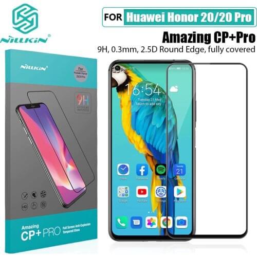 For Huawei Honor 20 Glass Screen Protector NILLKIN Amazing H/H+PRO 9H for Tempered Glass Protector for huawei honor 20 pro 6.26