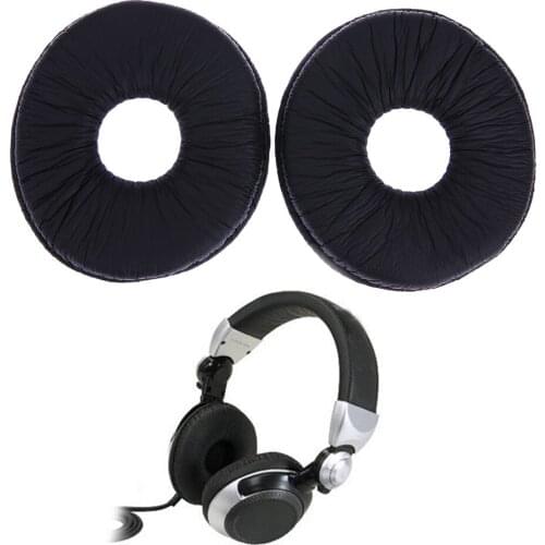 1 PairReplacement Soft Foam Sponge Headphone Ear Pad Cushion for Technics RP DJ1200 DJ1210 Headphones EarPads Accessoreis Black