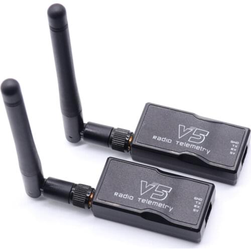 3DR 100MW/500MW Radio Telemetry 433Mhz 915Mhz Air and Ground Data Transmit Module with OTG cables for APM 2.8 /Pixhawk 2.4.8