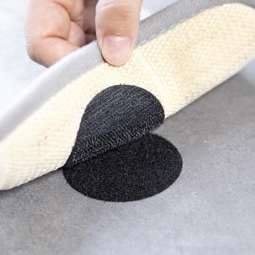 5PCs Seamless Double-sided Fixed Velcro Adhesive Sofa Bed Sheets Rug Table Cloth Anti-running Anti-slip Floor Home Decoration
