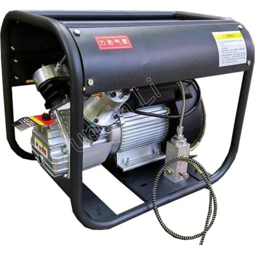 Double Cylinder Air Pump 220V 2.2KW Airgun Refile PCP High Pressure Air Compressor Water Cooling Scuba Air Pump