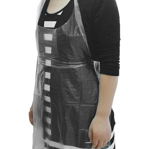 Waterproof Work Apron Adjustable Bib Apron Dress with Pocket Cooking Aprons Waterproof Capes Kitchen Baking Home Kitchen