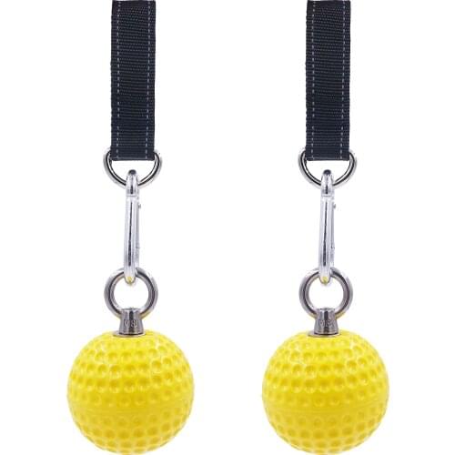 Pull Up Ball with Heavy Duty Strap Non-Slip Hand Exercise Cannonball Grip for Hand Strength Climbing Training Power Grip Ball