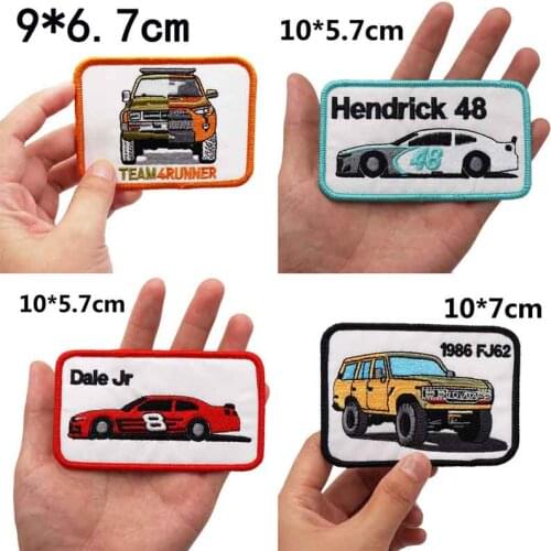OUTDOOR CAR OFFROAD Embroidered punk biker Patches Clothes Stickers Apparel Accessories Badge