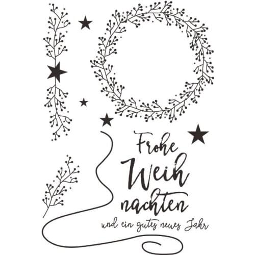 German Transparent Clear Silicone Stamp/seal for DIY Scrapbooking/ Album Decorative Clear Stamp Sheets A903