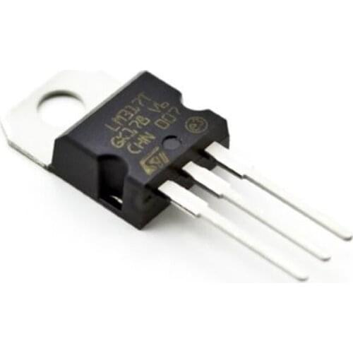 LM317T - Regulateur de Tension Ajustable ST LM317T TO220 - x5