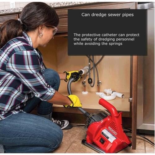 Plumbing and toilet tools for dredging sewers household kitchens toilets blockage electric dredging machine