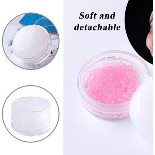 High Quality Nail Seal Transparent Nail Stamp \Soft Head Easily Clean Transparent Stamper Nail Art Plate with Scraper Manicure