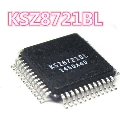 1piece/LOT Original New In Stock KSZ8721BL KSZ8721 LQFP-48 Data Communication/Ethernet Transceiver Free shipping