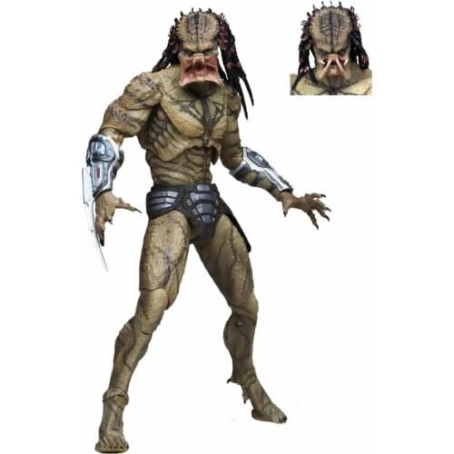 2018 Movie cartoon 12inch NECA AVP Ultimate predator Hunter toy Armored Assassin Figure model