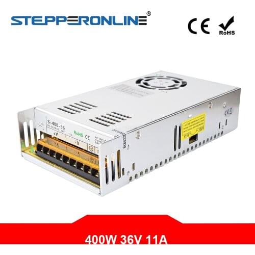400W 36V 11A 115/230V Switching Power Supply for Stepper Motor 3D Printer CNC Router Kits