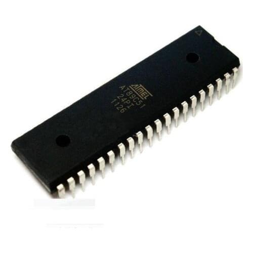5PCS IC AT89C51 AT89C51-24PI DIP-40 NEW